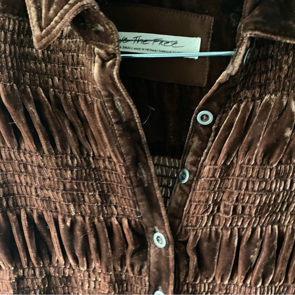 Free people velvet top - Picture 6 of 13